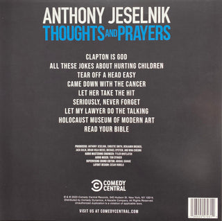 Anthony Jeselnik : Thoughts And Prayers (2xLP)