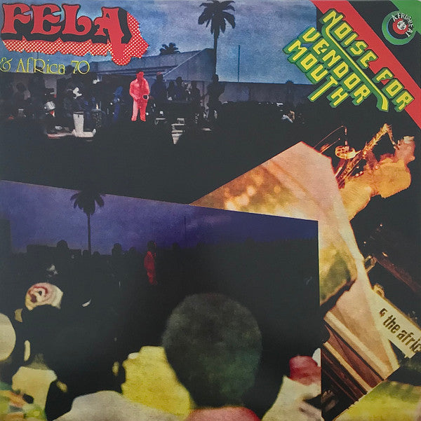 Fela Kuti & Africa 70 : Noise For Vendor Mouth (LP, Album, RE, Red)