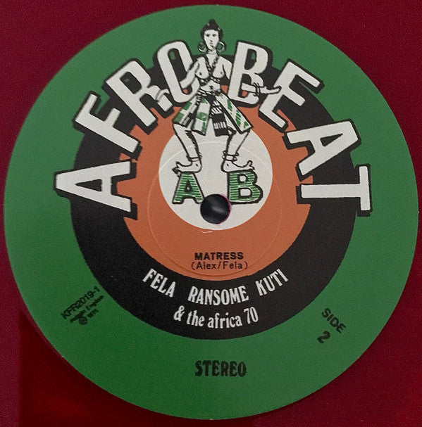 Fela Kuti & Africa 70 : Noise For Vendor Mouth (LP, Album, RE, Red)