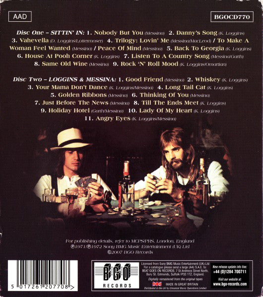 Loggins And Messina : Sittin' In / Loggins & Messina (Compilation,Remastered)