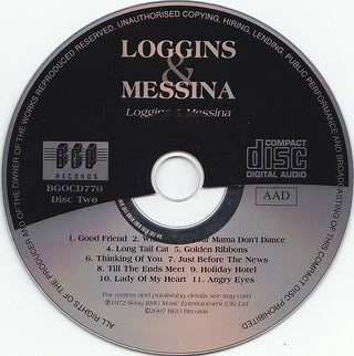 Loggins And Messina : Sittin' In / Loggins & Messina (Compilation,Remastered)