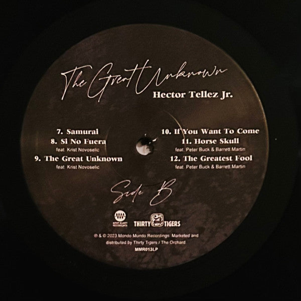 Hector Tellez Jr : The Great Unknown (LP, Album)