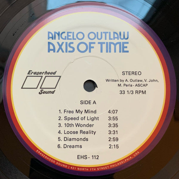 Angelo Outlaw : Axis Of Time (LP)