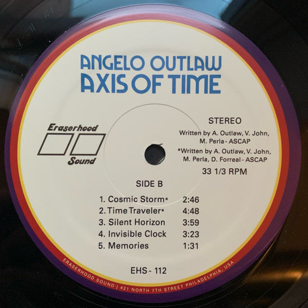 Angelo Outlaw : Axis Of Time (LP)