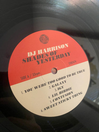 DJ Harrison : Shades Of Yesterday  (LP, Album)