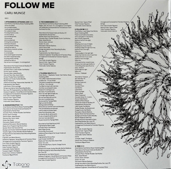 Carli Muñoz : Follow Me (LP, Album)