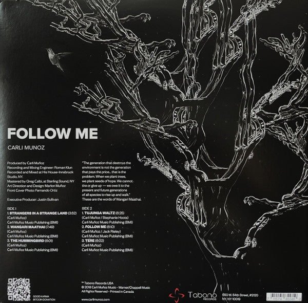 Carli Muñoz : Follow Me (LP, Album)