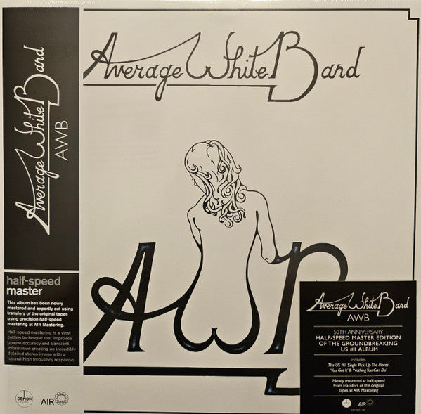 Average White Band : AWB (LP, Album, RE, RM, Hal)