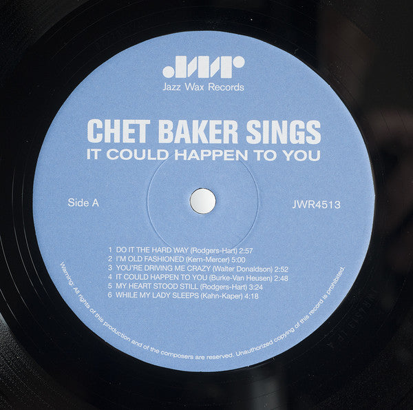 Chet Baker : It Could Happen To You (LP,Album,Remastered,Reissue)