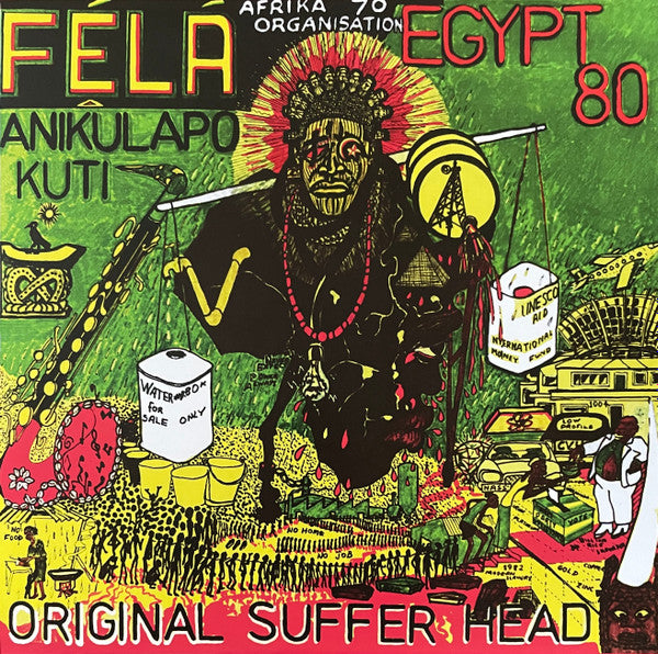 Fela Kuti & Egypt 80 : Original Suffer Head (LP,Album,Reissue,Stereo)