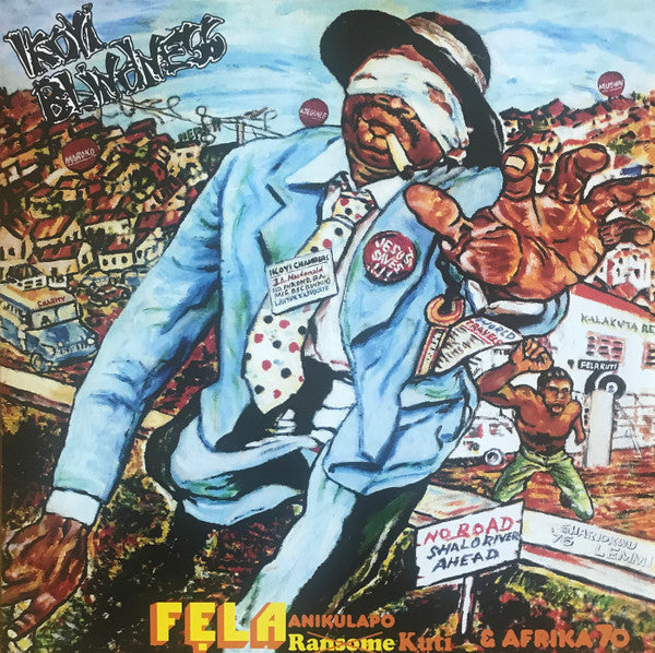 Fela Kuti & Africa 70 : Ikoyi Blindness (LP, Album, RE, Whi)