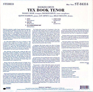 Booker Ervin : Tex Book Tenor (LP)