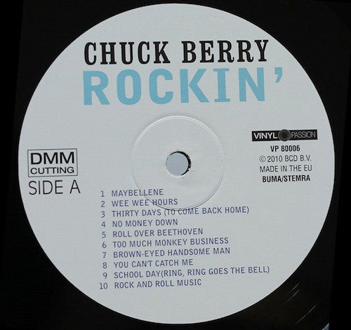 Chuck Berry : Rockin' (20 Original Recordings) (LP,Compilation)