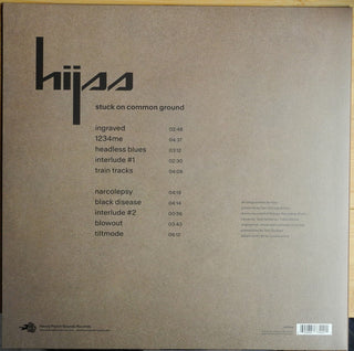 Hijss : Stuck On Common Ground (LP,Album)