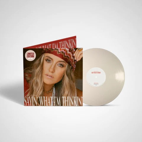 Lainey Wilson : Sayin' What I'm Thinkin' (LP, Album, Ltd, RE, Pea)