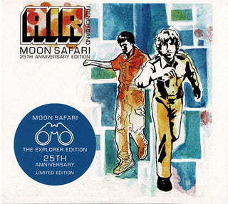 AIR : Moon Safari (CD, Album, RE, RP + CD + Blu-ray, Album, Multichan)