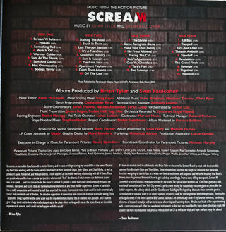 Brian Tyler, Sven Faulconer : Scream VI (Music From The Motion Picture) (LP)