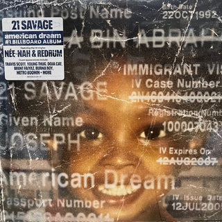 21 Savage : American Dream (LP,Album)