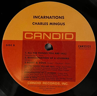 Charles Mingus : Incarnations (LP,Remastered,Stereo)