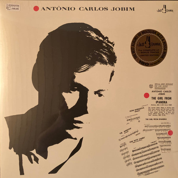 Antonio Carlos Jobim : The Girl From Ipanema (LP,Stereo)