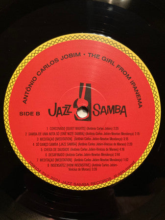 Antonio Carlos Jobim : The Girl From Ipanema (LP,Stereo)