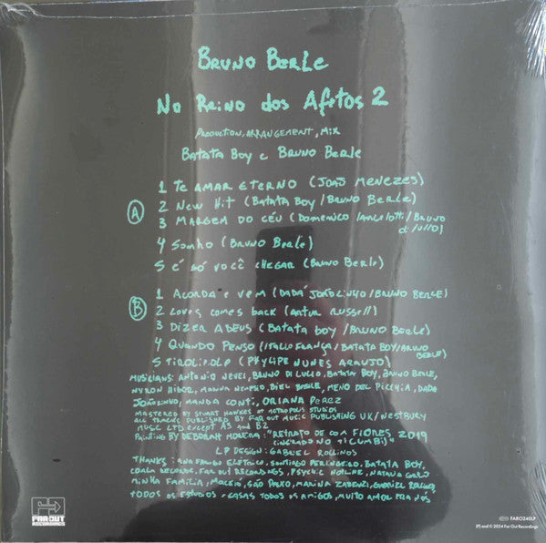 Bruno Berle : No Reino Dos Afetos 2 (LP,Album,Limited Edition)