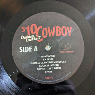 Charley Crockett : $10 Cowboy (LP,Album,Stereo)