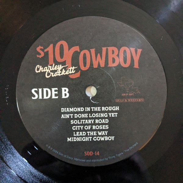 Charley Crockett : $10 Cowboy (LP,Album,Stereo)