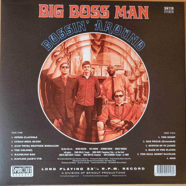 Big Boss Man : Bossin' Around (LP,Album,Stereo)