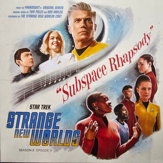 Various : Star Trek Strange New Worlds Season 2 - Subspace Rhapsody (Original Series Soundtrack) (LP)