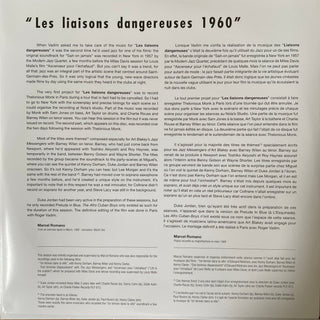 Art Blakey & The Jazz Messengers Avec Barney Wilen : Les Liaisons Dangereuses 1960 (LP,Album,Reissue,Mono)