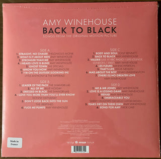 Amy Winehouse / Various : Back To Black (Songs From The Original Motion Picture) (LP)