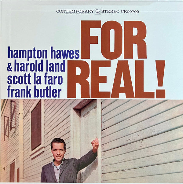 Hampton Hawes : For Real! (LP, Album, RE, 180)