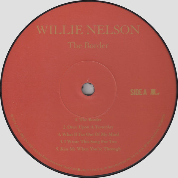 Willie Nelson : The Border (LP,Album)