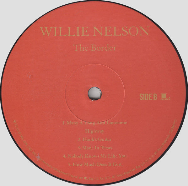 Willie Nelson : The Border (LP,Album)