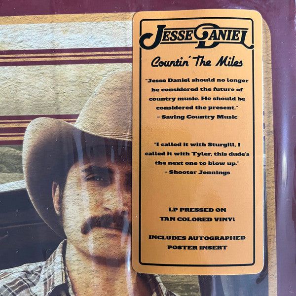 Jesse Daniel (3) : Countin' The Miles (LP,Album)