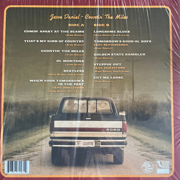 Jesse Daniel (3) : Countin' The Miles (LP,Album)