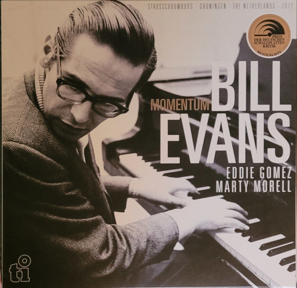 Bill Evans : Momentum (Stadsschouwburg - Groningen - The Netherlands - 1972) (LP,Album,Stereo)