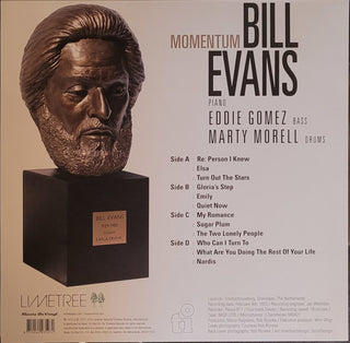 Bill Evans : Momentum (Stadsschouwburg - Groningen - The Netherlands - 1972) (LP,Album,Stereo)