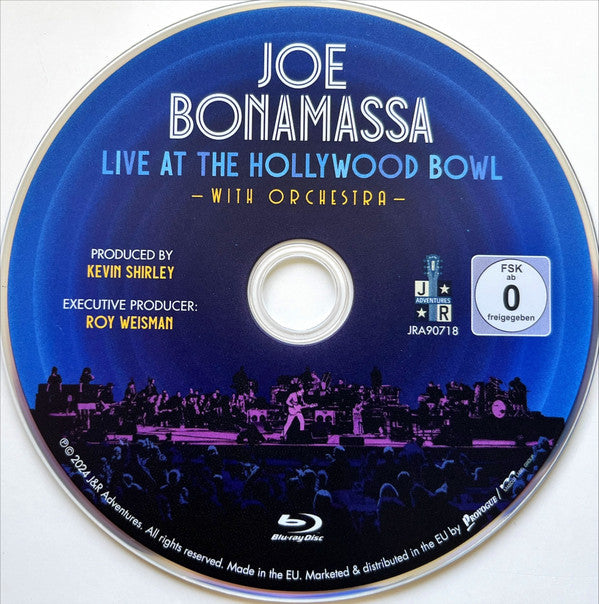 Joe Bonamassa With Orchestra* : Live At The Hollywood Bowl (CD, Album + Blu-ray, Album, Multichannel, dts)