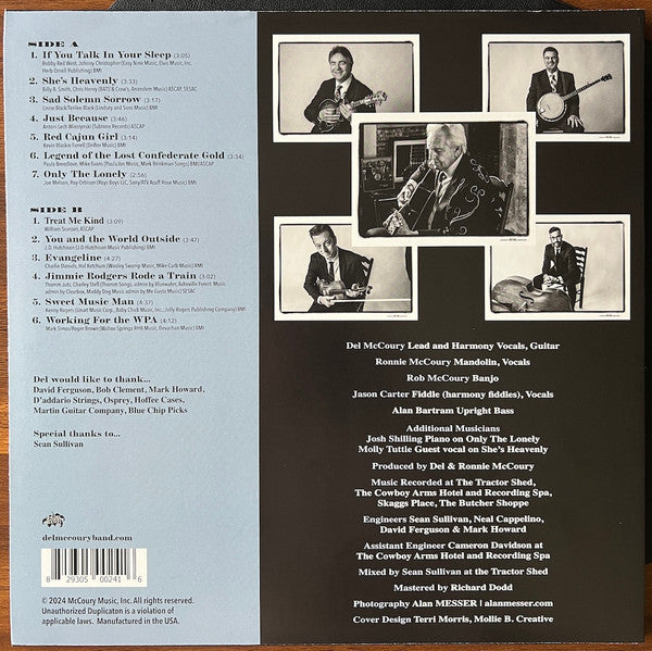 The Del McCoury Band : Songs of Love and Life (LP)