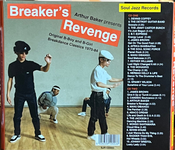 Arthur Baker : Breaker's Revenge (Original B-Boy & B-Girl Breakdance Classics 1970-84) (2xCD, Comp)