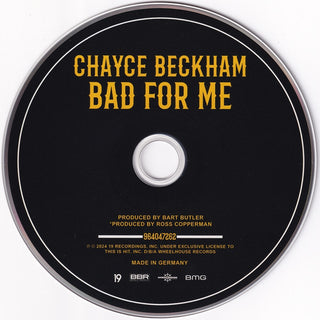 Chayce Beckham : Bad For Me (CD, Album)