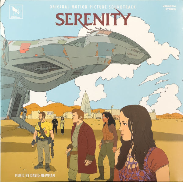 David Newman : Serenity (Original Motion Picture Soundtrack) (2xLP, Album, Dlx, Blu)