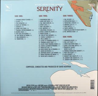 David Newman : Serenity (Original Motion Picture Soundtrack) (2xLP, Album, Dlx, Blu)