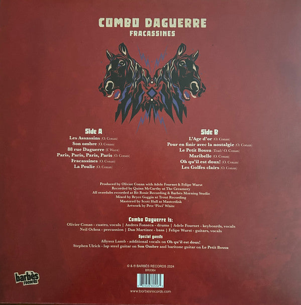 Combo Daguerre : Fracassines (LP, Album)