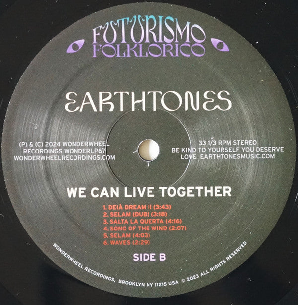 Earthtones : We Can Live Together (LP, Album)