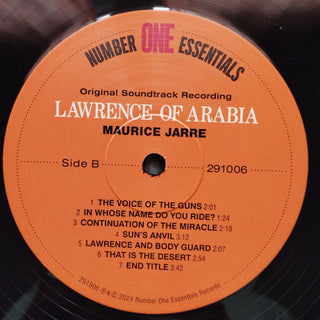 Maurice Jarre : Original Soundtrack Recording Lawrence Of Arabia (LP)