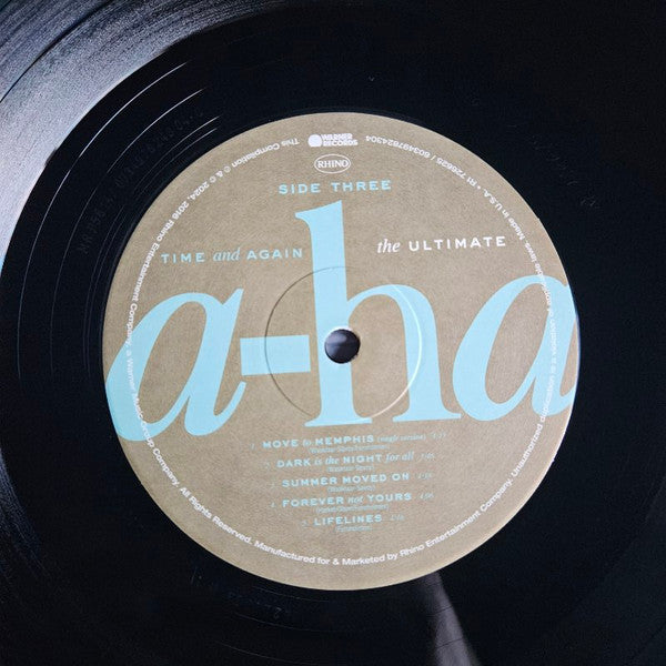 a-ha : Time And Again (The Ultimate a-ha) (LP,Compilation,Reissue,Remastered,Stereo)