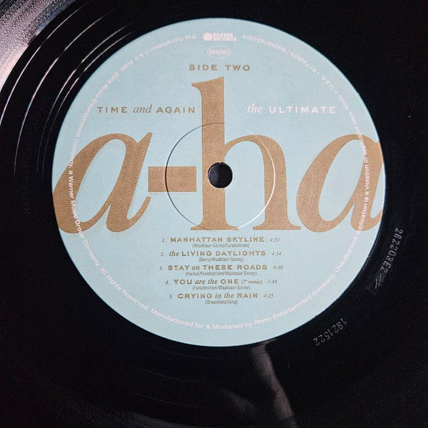 a-ha : Time And Again (The Ultimate a-ha) (LP,Compilation,Reissue,Remastered,Stereo)